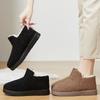 Женские зимние сноубутсы не устают ноги толстая подошва нескользящие холодные подкладка с утеплителем теплые для дома улицы путешествий хлопковые ботинки
