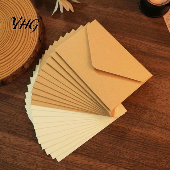 Handmade Stationery Supplies 10Pcs Small Blank Envelopes, Multi?Color Card Mini Envelopes for Gift Holiday Party Invitations Cards, Greeting