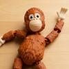 Артикулированная фигурка обезьяны с подвижными суставами 3D-печать Милая фигурка обезьяны Коллекционная игрушка-антистресс для стола для дома и офиса