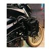 Mild Steel Black "Hulk Crash Guard Pair Fit for - Dominar 400"