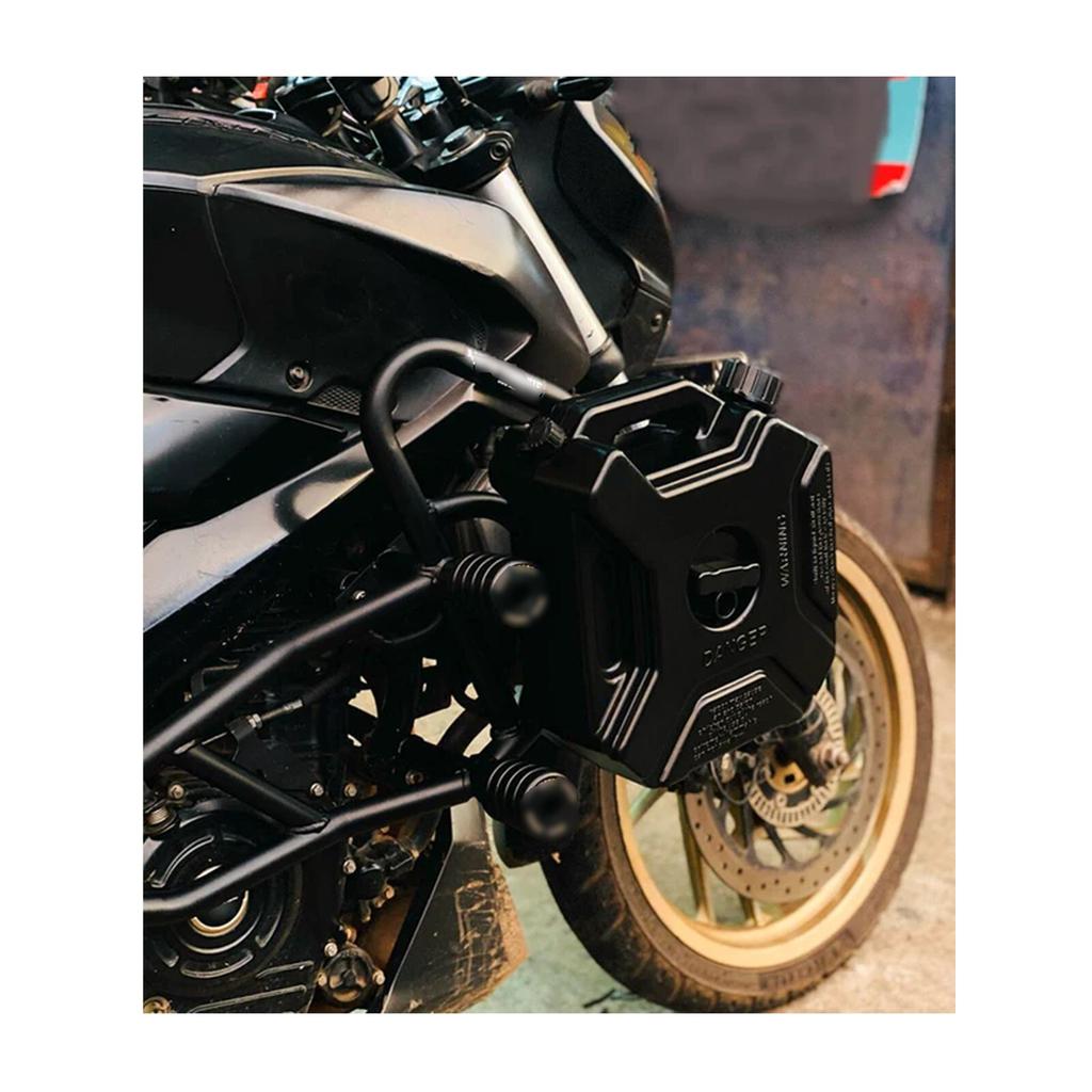 Mild Steel Black "Hulk Crash Guard Pair Fit for - Dominar 400"