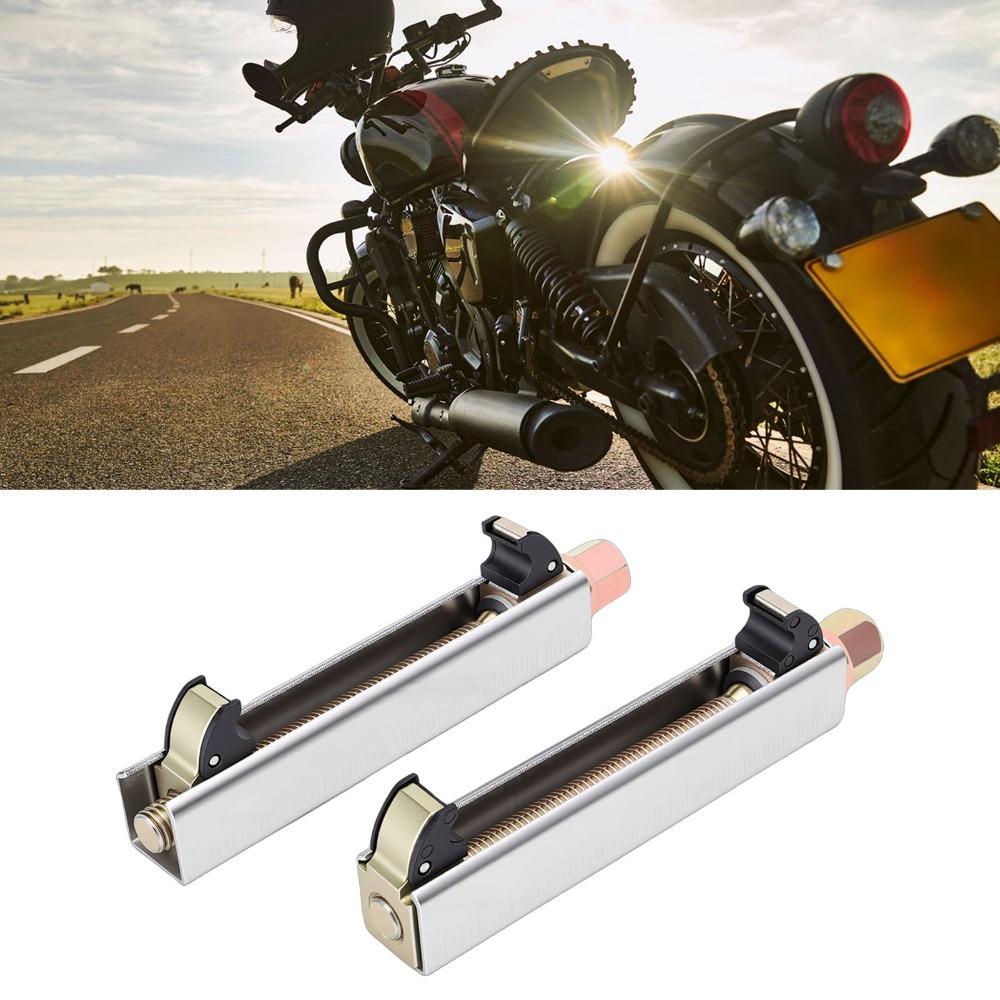 2PCS Carbon Steel Motorcycle Shock Spring Compressor  Suspension System Debugging