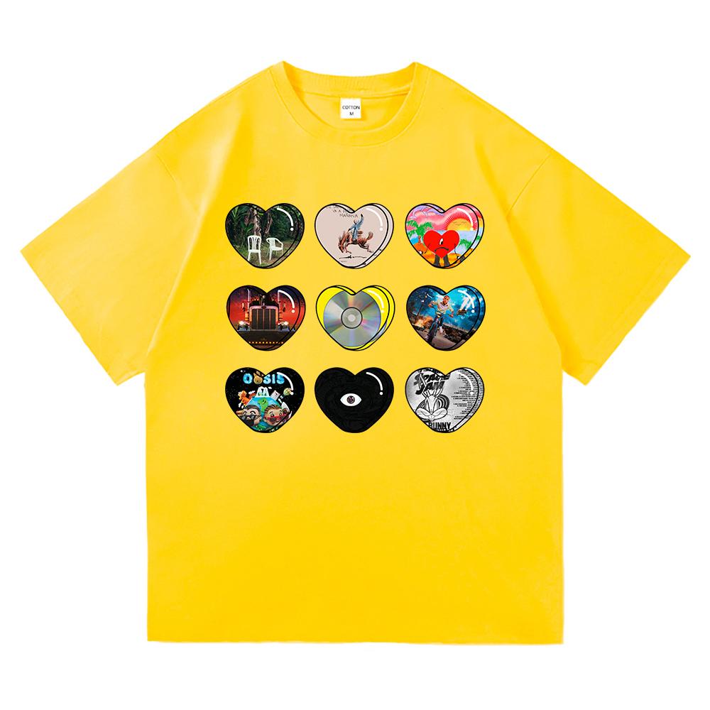 Bad Bunny T Shirt Fashion Unisex Vintage Debí Tirar Más Fotos New Album 2025 TShirt Unisex DeBÍ TiRAR MáS FOToS Cotton Tees Shirts