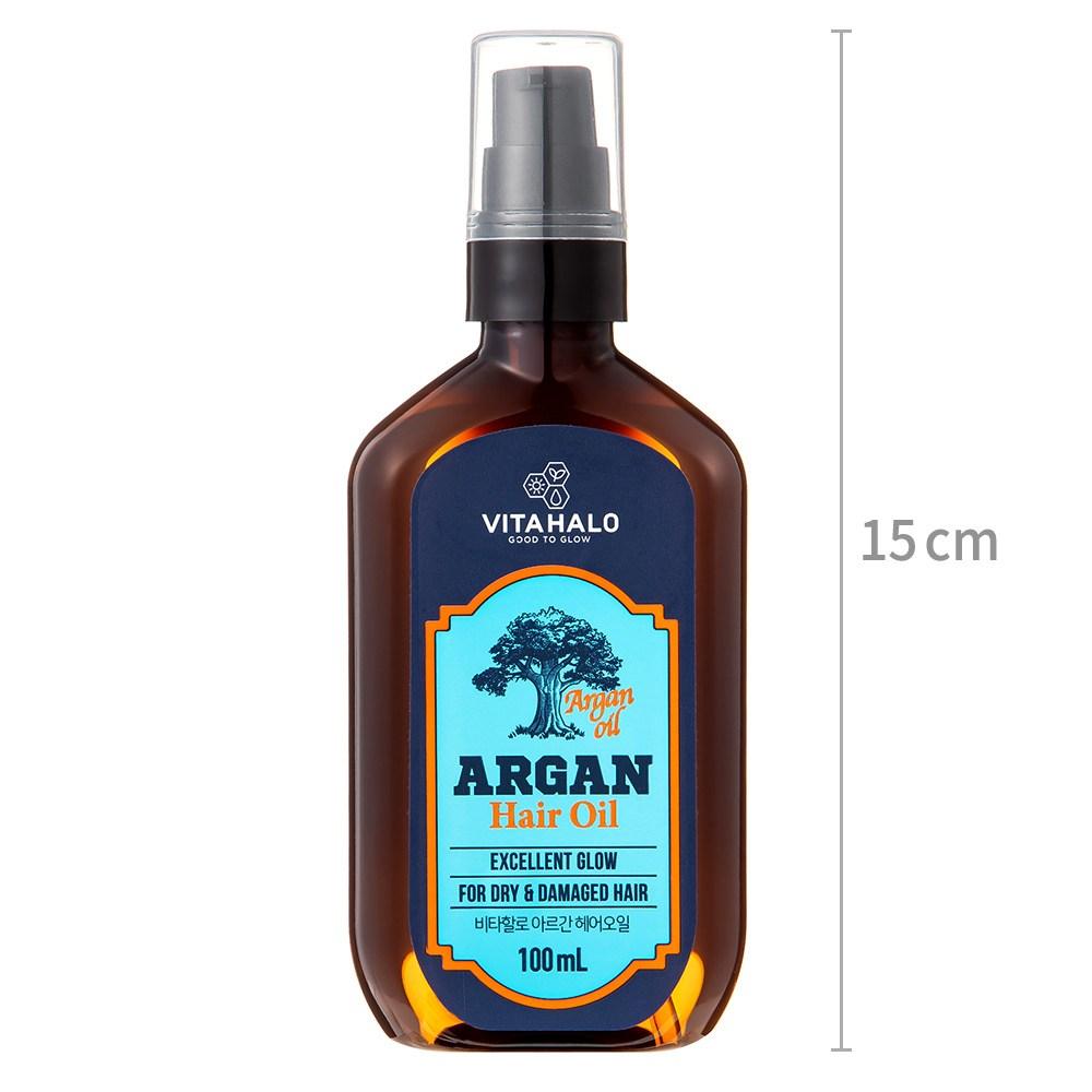 Vitahalo Hair Argan Oil, 100ml, 4 Pieces
