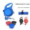 Portable Multi-Functional Pet Water Bottle with Leash for Outdoor Use