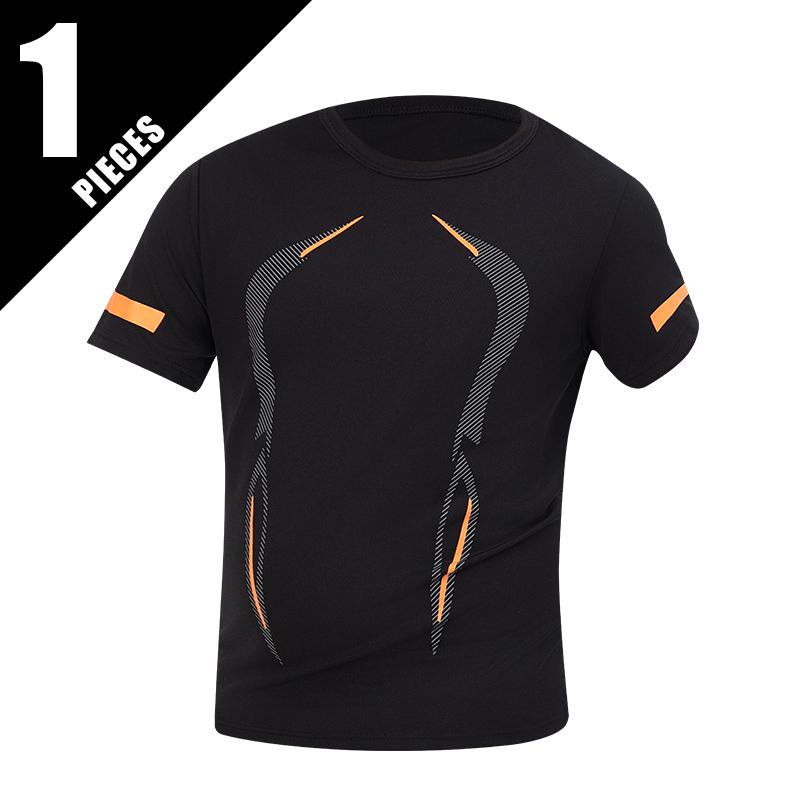 1/3 Men's Four Season 3D Printed T-shirt Casual and Comfortable Sports and Fitness Clothing Simple Daily Versatile Short Sleeved Tops
