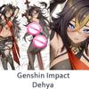 Genshin Impact Dehya Косплэй Dakimakura наволочка для всего тела аниме игра наволочка отаку наволочка Рождественское украшение
