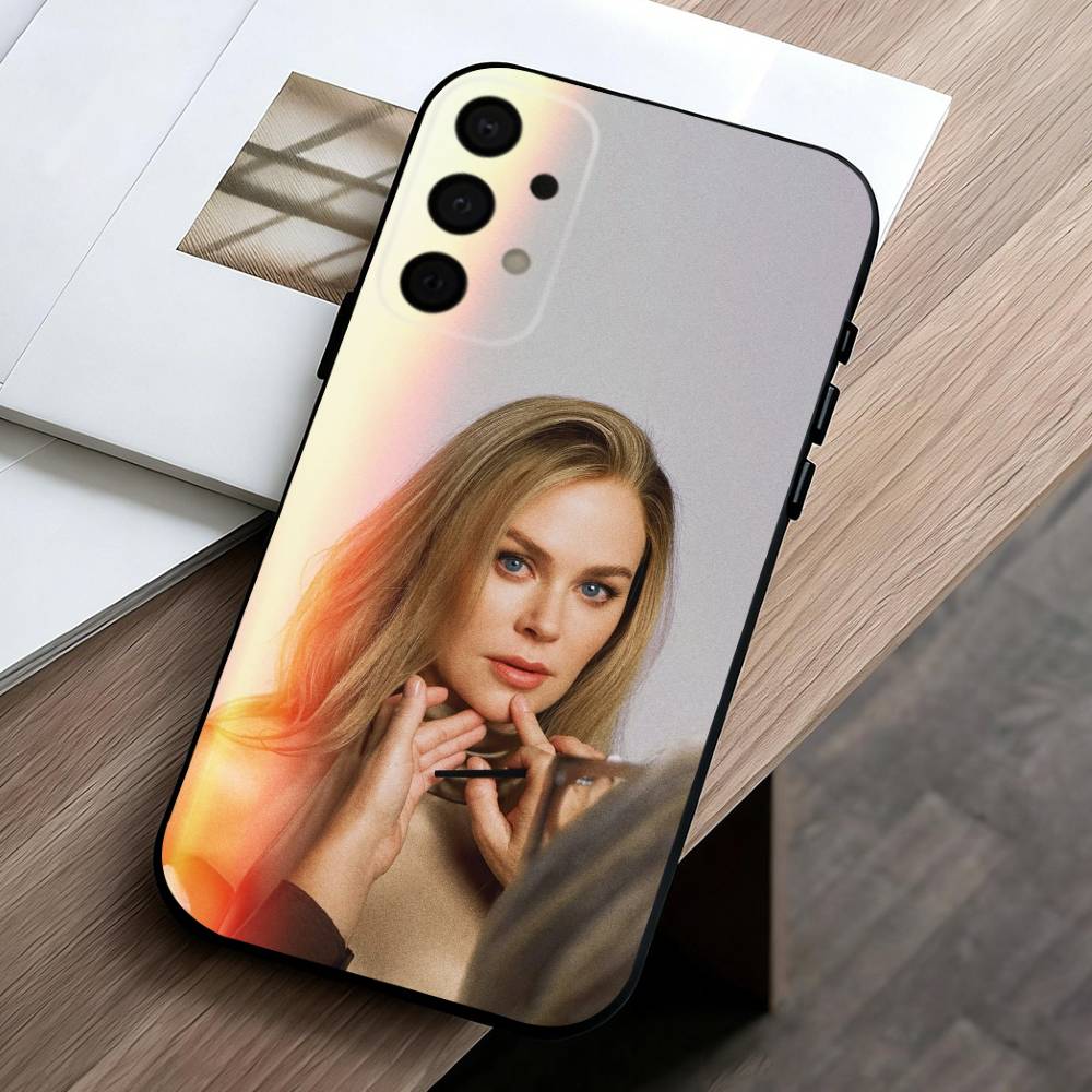 Чехол для телефона актрисы Николь Мэри Кидман для Samsung Galaxy A73, A72, A71, A70, A53, A52, A51, Другие Мягкий Черный Чехол