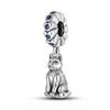 2023 925 Sterling Silver Lazy Cat Collection Pendant Charms Beads Paw Print Fit Original Fasion DIY Bracelet Gift Women Jewelry