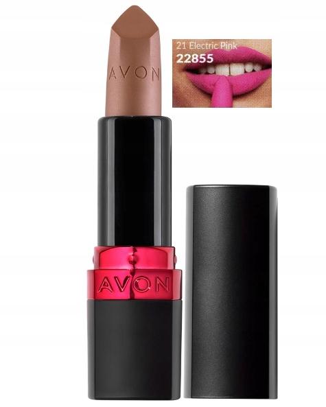 Avon Lipstick Matte Electric Pink