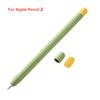 For Apple Pencil 1 2 Stylus Pen Cover Silicone Case Color Matching Protective Shell Non-slip Anti-fall Cases For iPad Pencil 2 1