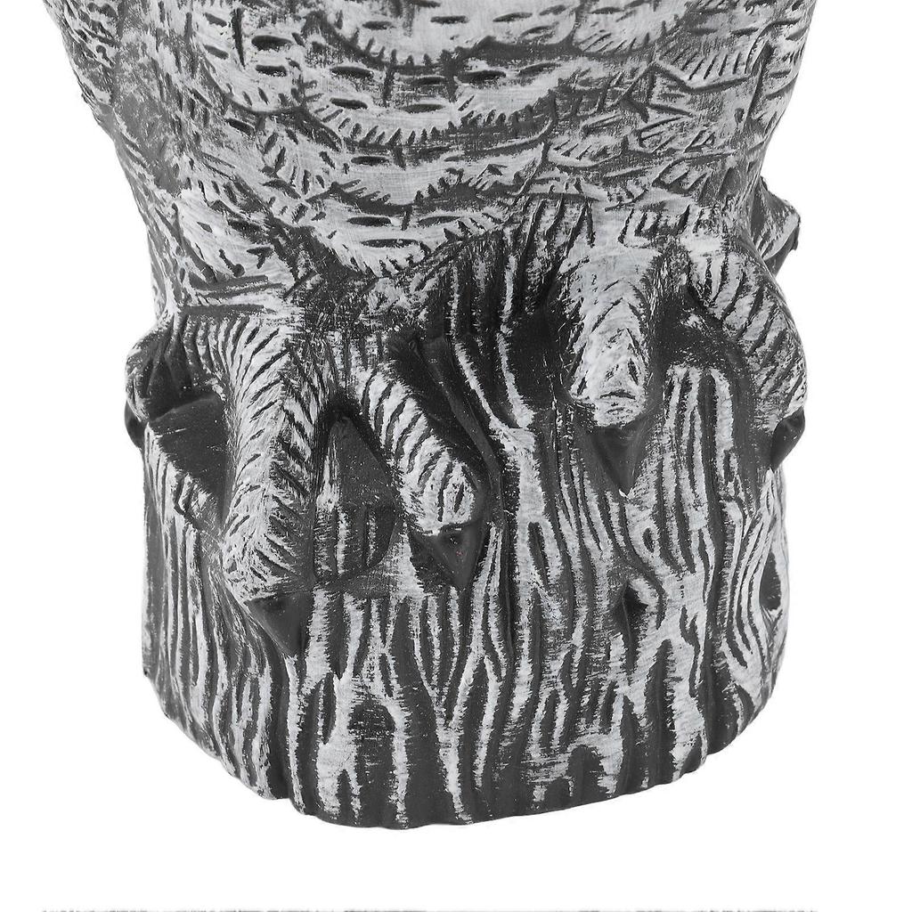 Hibou en plastique aux yeux brillants, aspect réaliste, résistant à l'eau, répulsif à oiseaux pour maison, jardin, terrasse, clôture