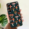 Mushroom Pattern Soft Case For Samsung Galaxy S24 Ultra S21 S22 S23 S25 Plus S20 FE S9 S10 S23 FE Phone Cover