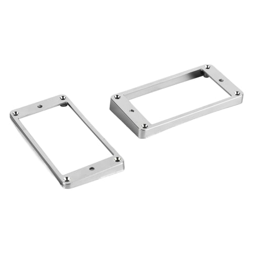 Ongwan Set of 2 Pickup Mounting Rings, Durable Metal for Double Coil Pickups, Easy Installation, Elegant Appearance, Guitar Accessories