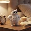 Забавная Крутая Статуэтка Кота 3D Печатная Милая Кошка в Солнечных Очках Фигурка Причудливый Котёнок Украшение для Рабочего Стола Подарки для Любителей Кошек
