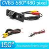 CCD HD AHD Fisheye Rear View Camera For Ford Fusion Hatchback 2005 2006 2007 2008 2009 Car Reverse Parking Backup Monitor