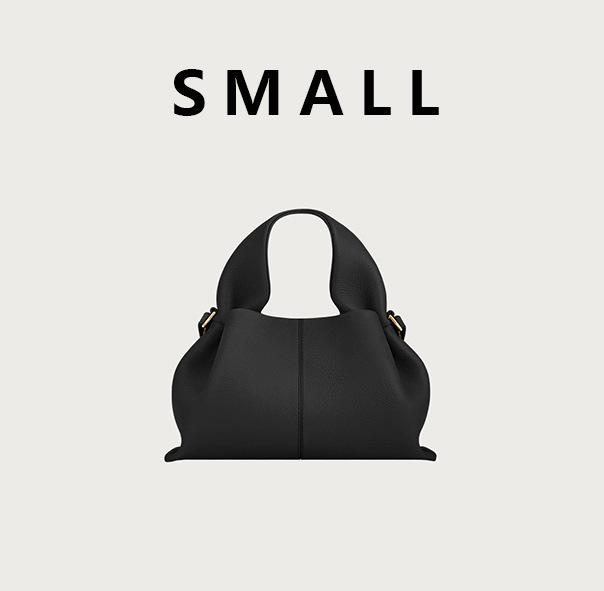 Pol Cloud Сумка-пельмень из натуральной кожи класса люкс в ретро французском стиле