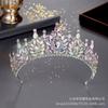 Bridal Crown Headgear Colored Rhinestone Headband Baroque Crown Wedding Dress Accessories Hair Accessories