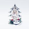 Новое Рождественское Украшение Железное Искусство Рождественский Настольный Подсвечник Красные Ягоды Шишки Подсвечник Настольный Декор