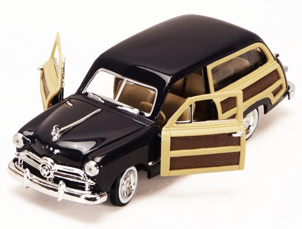 Kinsmart Set of 4 1949 Ford Woody Wagons and (Front Rear)