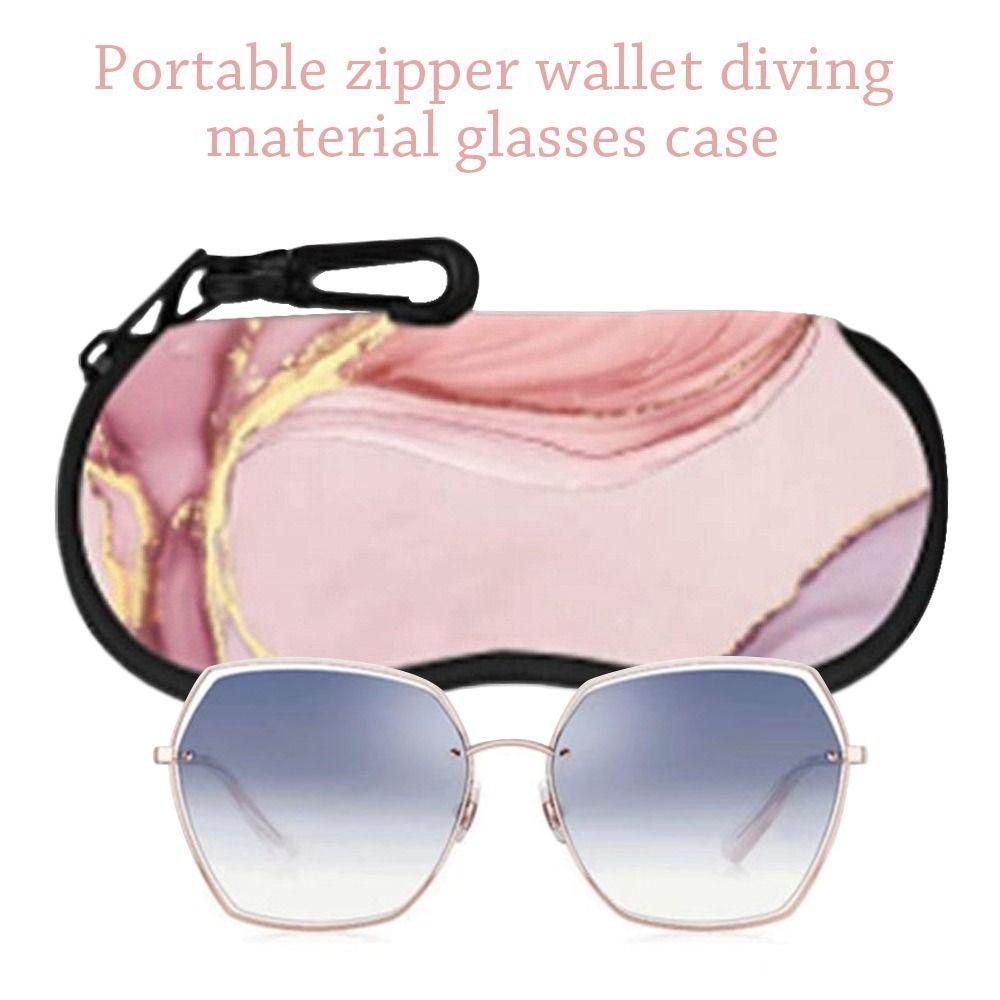 Protective Cover Reading Eyewear Case Zipper Wallet Eyewear Protector Men Women