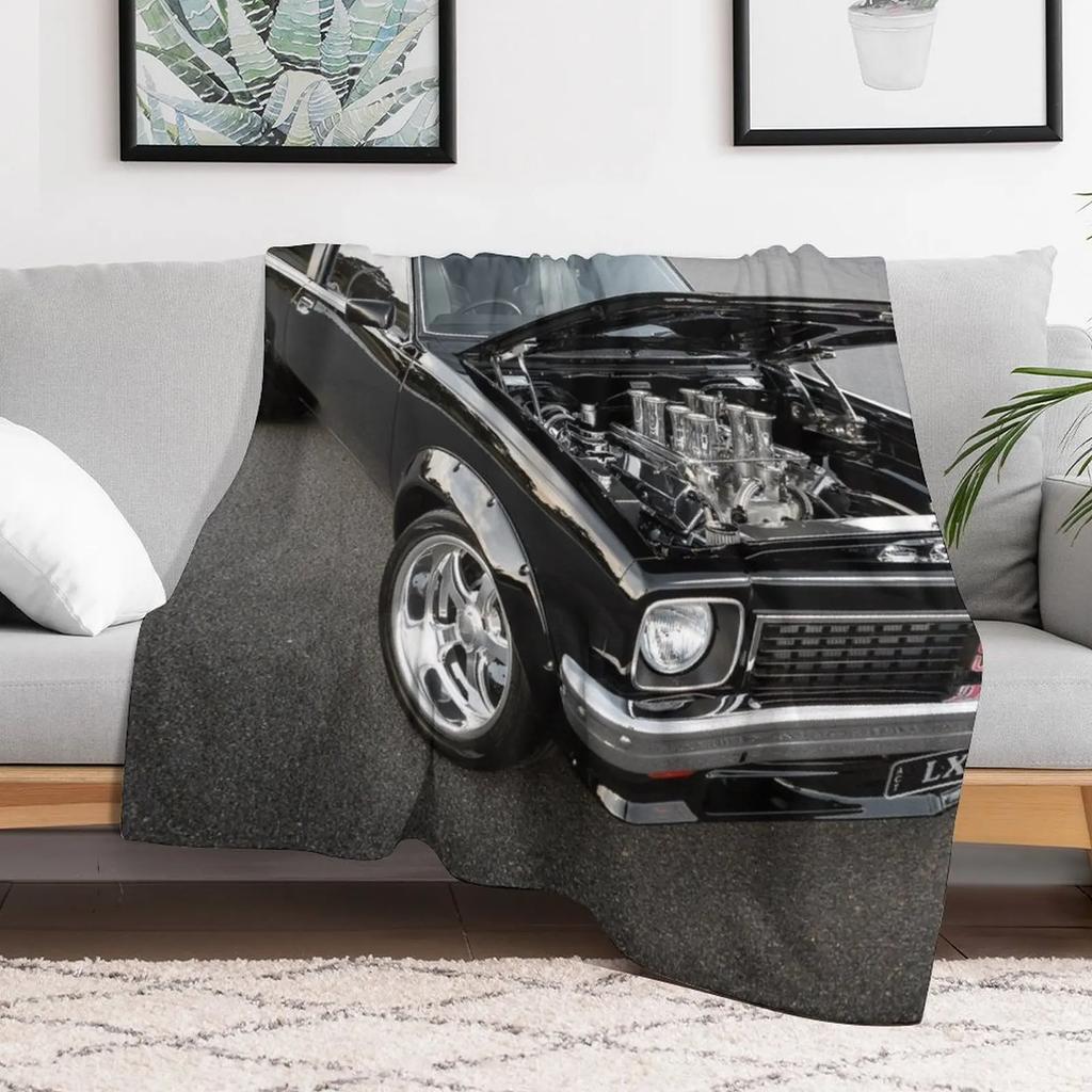 Stephen Barrie Holden LX Torana Throw Blanket Portable Lightweight Blanket for Travel Camping