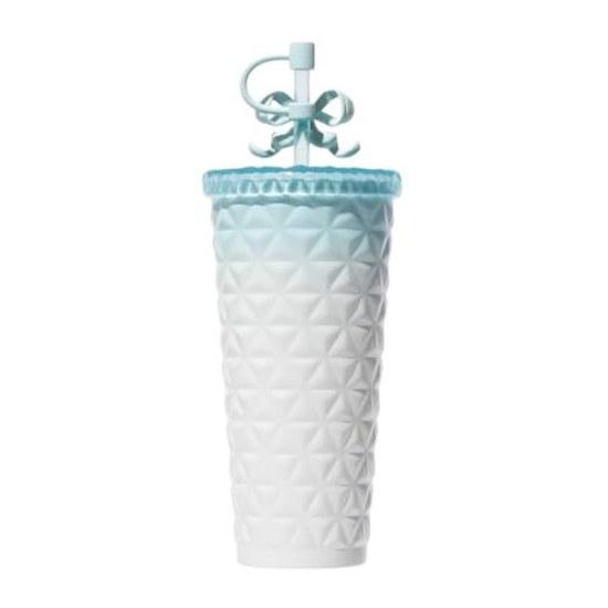 STARBUCKS Stainless Steel Cold Cup Tumbler Natural Blue Gradient 591ml