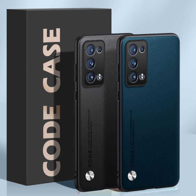 Роскошный чехол из искусственной кожи для OPPO Reno 6 Pro Plus, задняя крышка, матовый силиконовый чехол для телефона с полной защитой для OPPO Reno 6 Pro 5G 6Pro