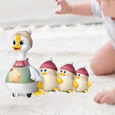 Игрушки для ползания для младенцев. Игрушка для ползания для малышей в возрасте 6–12 месяцев. Для мальчиков и девочек. Большие и маленькие утки.