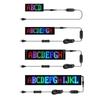 LED Pixel Panel Scrolling Advertising Car Rear Window Signs Flexible Addressable USB 5V Scrolling Text Animation Display