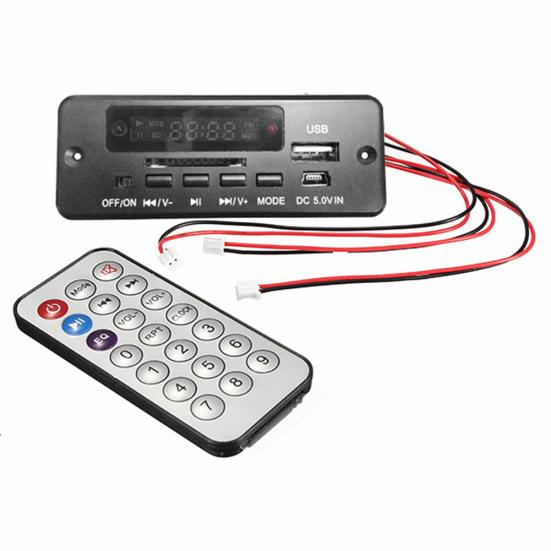 Плата декодера TF MP3, модуль декодирования звука, цифровой светодиодный дисплей, сделай сам, электронный