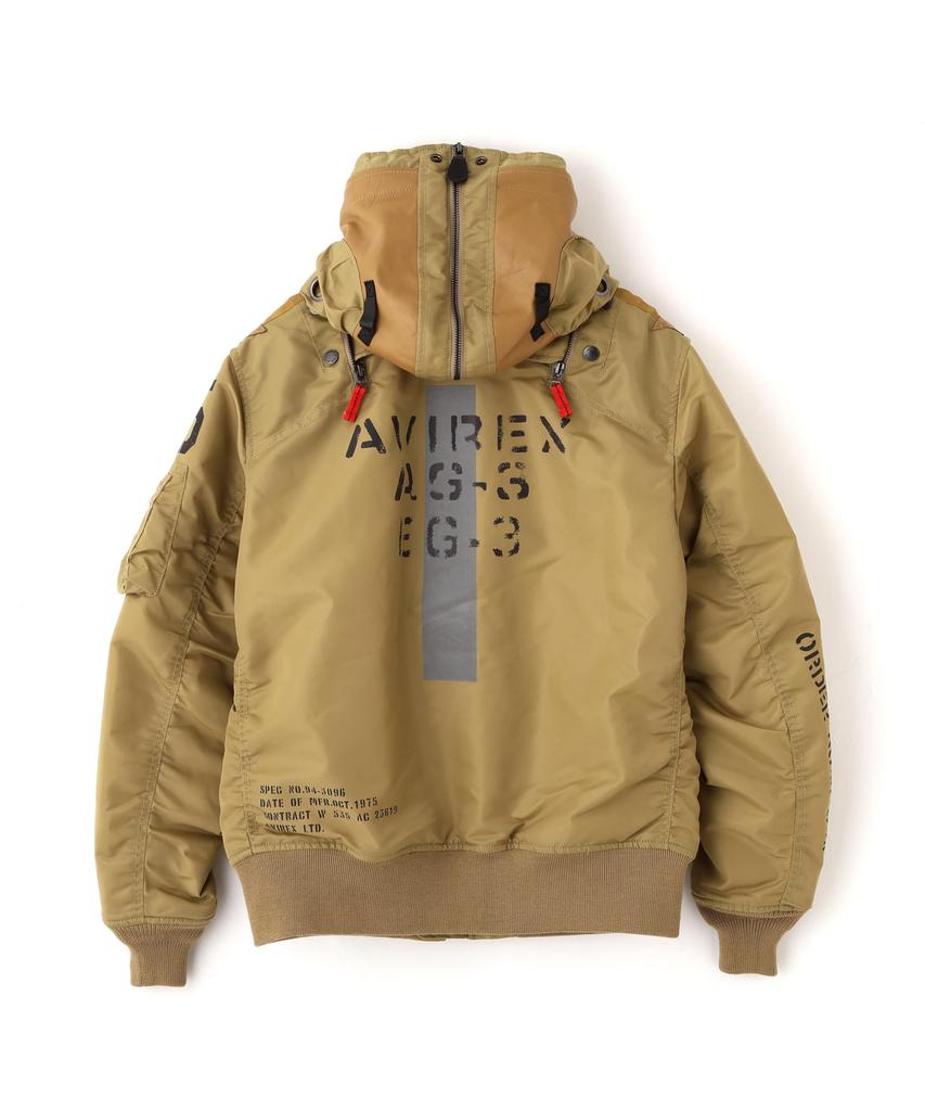 Avirex MA-1 REMODEL MARK2 Men's Flight Jacket Outerwear WEB&DEPOT Exclusive 6182195 783-4952053 XL 053 KHAKI