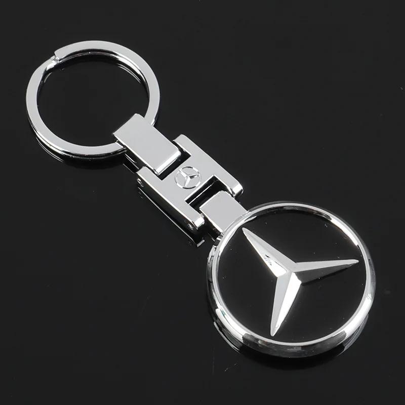 GLC GLB Автомобильный Стайлинг Эмблема Металлическая Брелок Брелок Аксессуары Для Mercedes Benz AMG W203 W206 W220 W205 W211 W212 W201 W210 W1