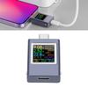 Многофункциональный USB-C тестер, вольтметр, амперметр, ваттметр, цветной экран, цифровой мультиметр для зарядного устройства, электронных устройств