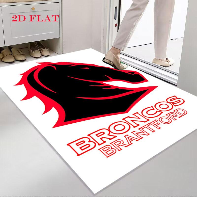 Brisbane Warriors Carpet Rug for Living Room Bedroom Home Sofa Decoration,Kids play Nonslip Floor Mat