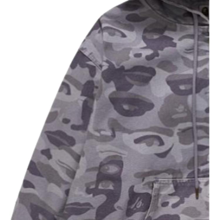 Куртка Bape X KidSuper с однотонным камуфляжным жаккардом 1L23-140-909