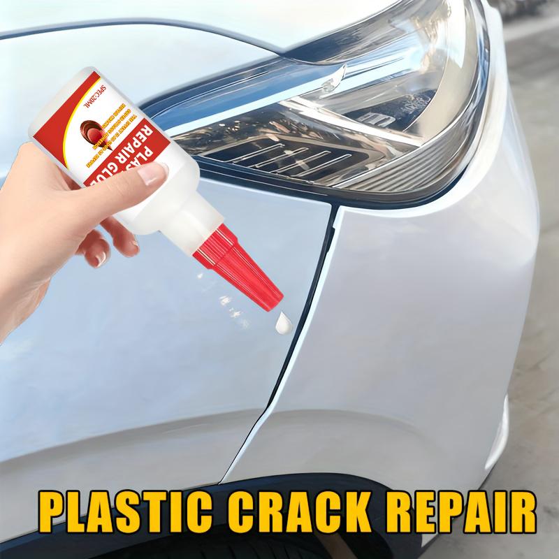 Car Bumper Repair Glue - Special Adhesive for Plastics, Repairs Plastic Parts, Rearview Mirror Base, Repairs Damage and Cracks, Car Body Plastic