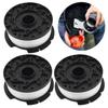 3Pcs Replacement Grass Trimmer Spool Nylon Line BLACK + DECKER AF-100-3ZP