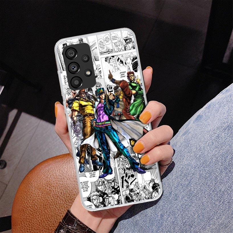 Чехол для телефона JoJo's Bizarre Adventure Stardust Crusaders для Samsung Galaxy A17 A16 A15 A14 A13 A57 A56 A55 A54 A53 A37 A36 A35 A3