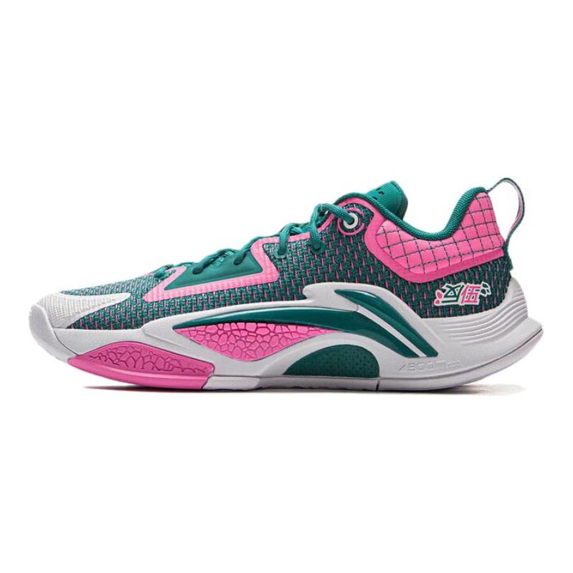 Li Ning BadFive Chase Hunt 1 Амортизация Скользкая Устойчивость к истиранию Покрытие Легкий Отскок Сцепление Низкий верх ABFV023-1
