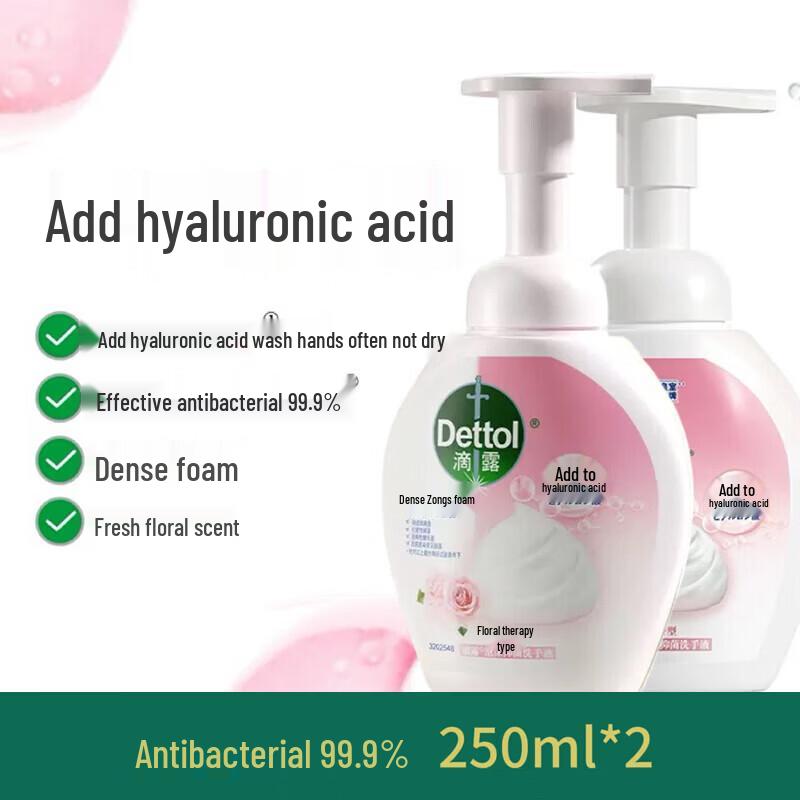 Dettol Антибактериальная цветочная пена для мытья рук