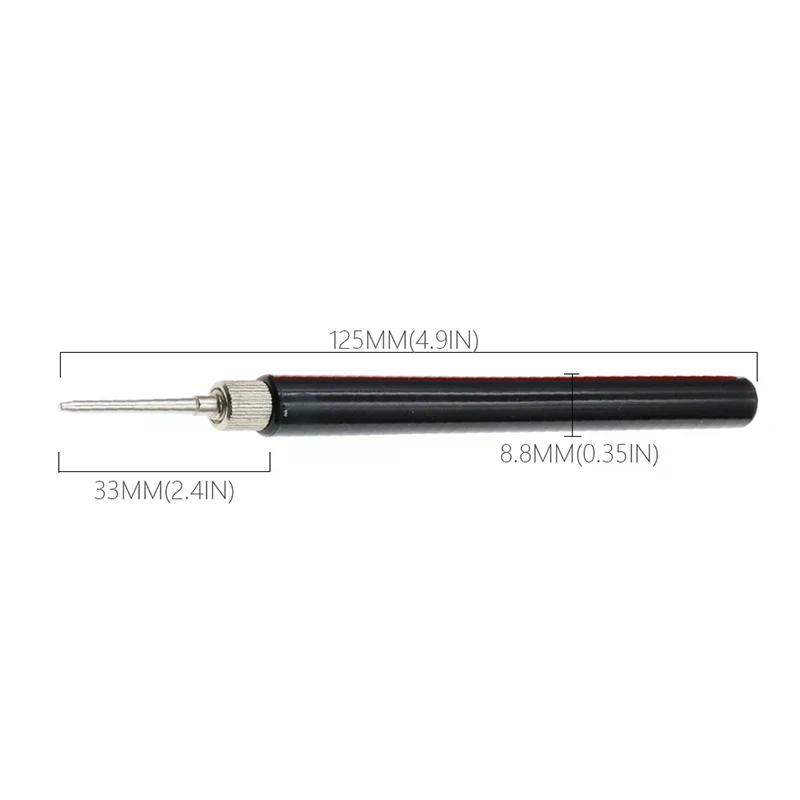 2MM пружинный электрический испытательный щуп наконечник крючок проводной соединитель беспаечный испытательные провода штифт для цифрового мультиметра мультиметр