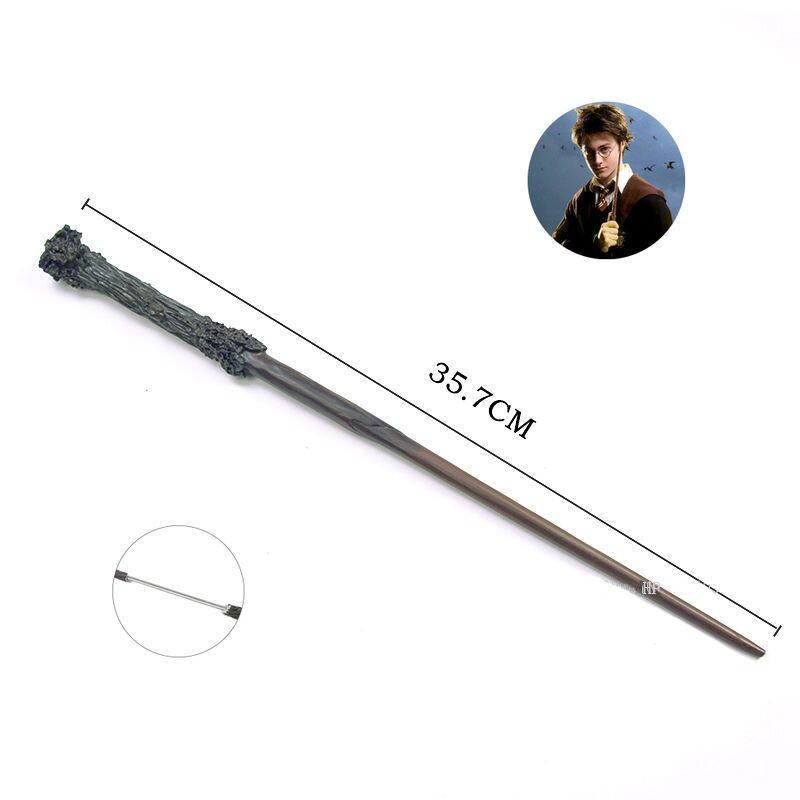 Harry, Malfoy, and Hermione Magic Wand Toy with Metal Core for Halloween