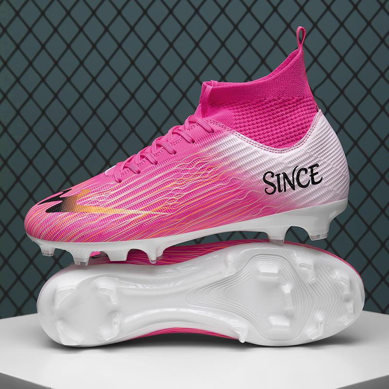 New Men Professional Football Boots Training Shoes Outdoor Sport Non-Slip Soccer Shoes Match Sneakers Grass Ultralight Unisex