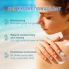 Увлажняющий солнцезащитный крем с березовым соком SPF 50+ Блокирует UVA/UVB-лучи Питает клетки Повышает эластичность 50 мл Солнцезащитный крем для предотвращения морщин для всех типов кожи