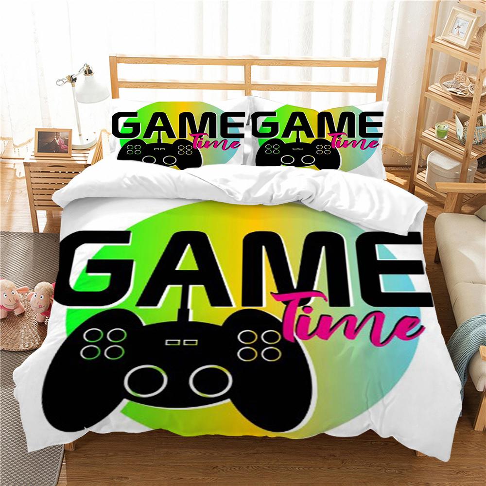 3D Gamepad Printing Home Textiles Bedding Suit Microfiber Quilt Cover Cool Comforter Duvet Covers