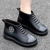 New Short Tube Waterproof Shoes Women's Rain Shoes Inner Heightening Water Boots Low Tube Wear-resistant Non-slip Rain Boots Korean Version