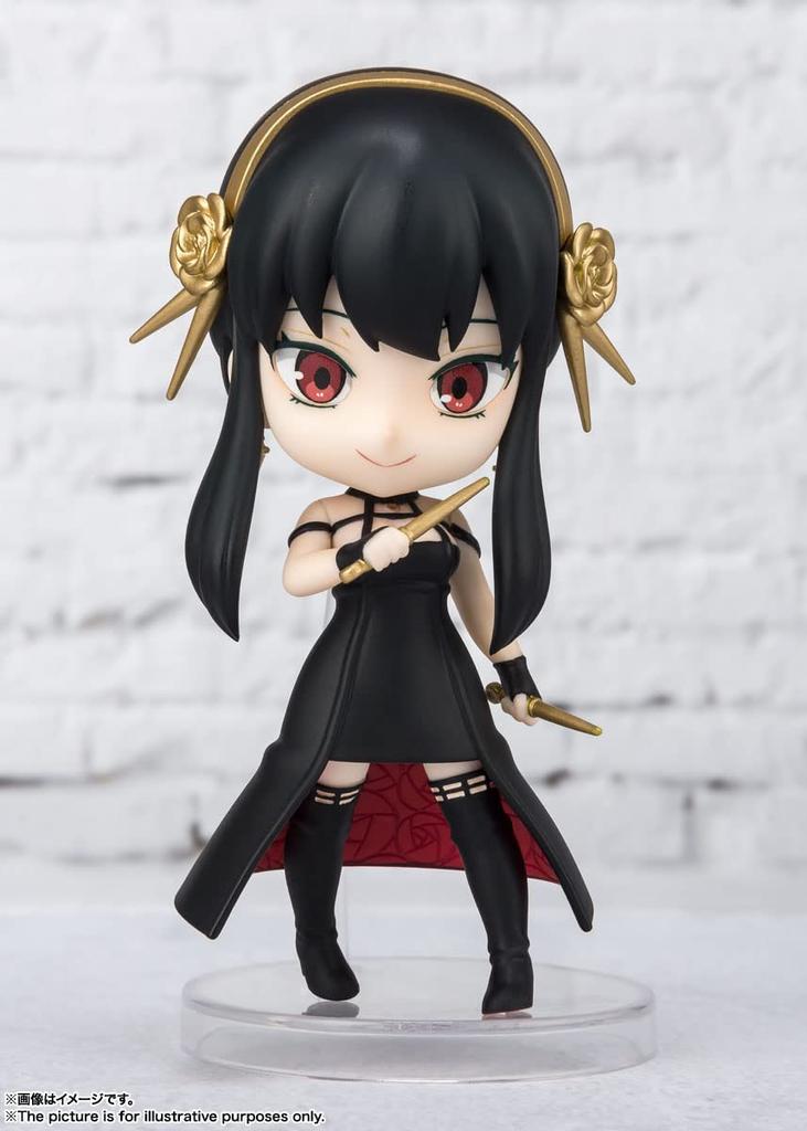 Figuarts mini SPY×FAMILY Йор Форджер, примерно 90 мм, окрашенная экшн-фигурка из ПВХ и АБС