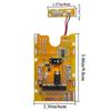 10 Cells 21700 Li-ion Battery Case Protection Circuit Board PCBA BMS for Lomvum Zhipu Hongsong Jingmi No Original For Makita Box