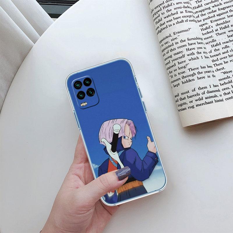 Dragon Ball Trunks Transparent Phone Case for Motorola Moto Edge 20 30 40 50 S30 Fusion Ultra Pro Neo Lite